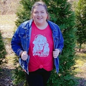 Universal thread freeborn denim jacket with stretch, size 4X